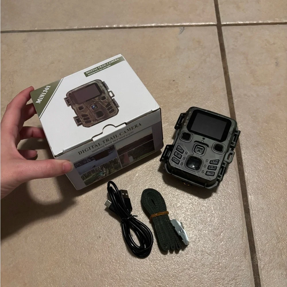 NIB Mini301 Digital Trail Camera 24MP 1080P HD Wildlife Hunting Nightvision